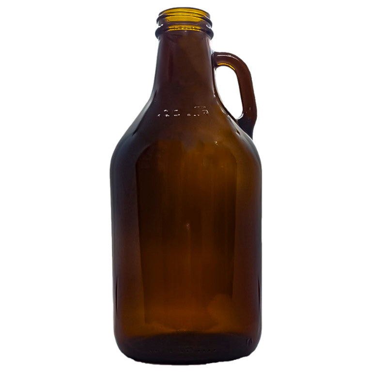 beer growler on a white background