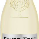 Fever-Tree Sicilian Lemonade bottle with yellow and white label on a white background