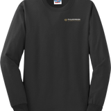 Black long sleeve Fulkerson WInery and Farm Tee shirt