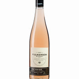 Bottle of Fulkerson Winery Pinot Noir Rosé on a white background