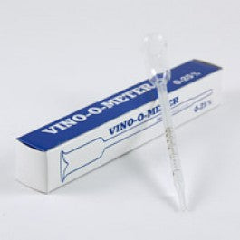 Vino-O-Meter with packaging on a white background