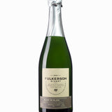 Bottle of Fulkerson Wines on a white background