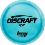 Blue disc with Discraft logo on a white background