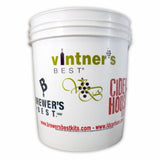 White bucket labeled 'Vintner's Best' on a white background