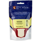 LP Carlson yeast starter package on a white background