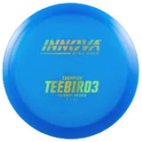 Blue disc with Innova branding on a transparent background